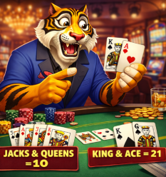 Blackjack King value